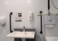 Image of adjustable sink in Changing Places toilet