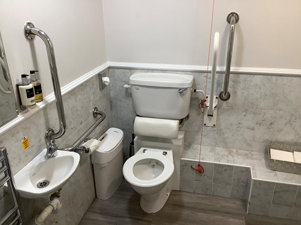 Picture of an accessible toilet