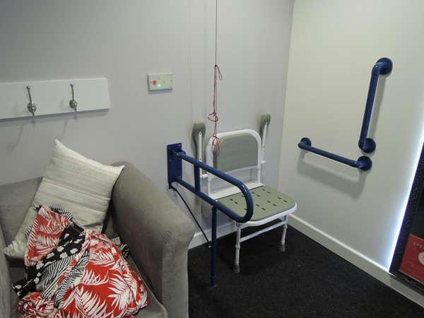 Bon Marche's accessible changing room