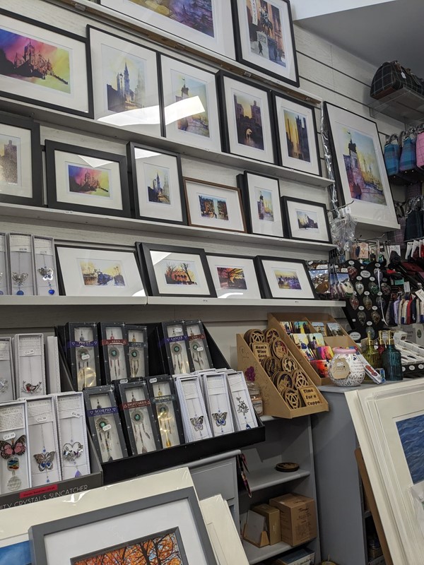 Image of Paisley Gift Cart interior