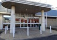 Picture of Sterling Furniture - The entrance, showing the dropped kerb and automatic doors