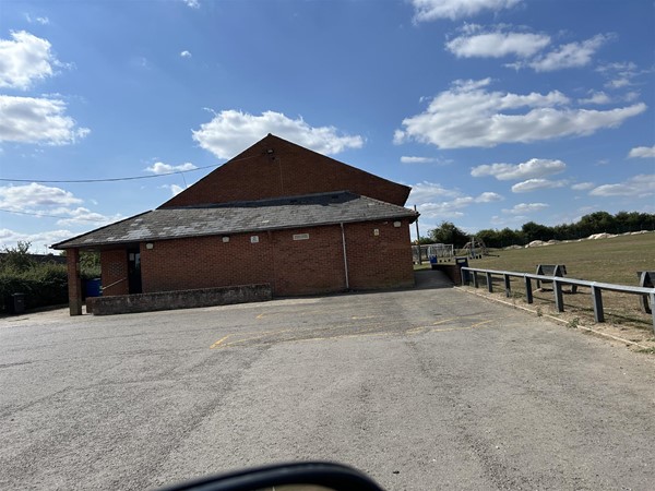 The outside of the village Hall
