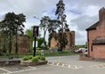 A large car park entrance