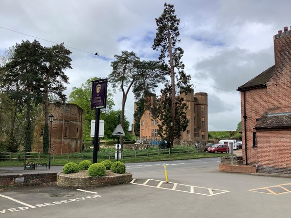 A large car park entrance