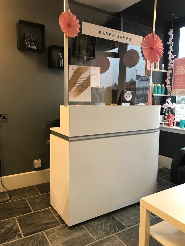 Right side of the salon