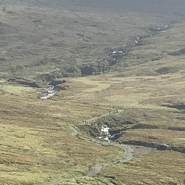 Image of the area around the Fairy Pools
