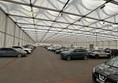 Indoor accessible parking!