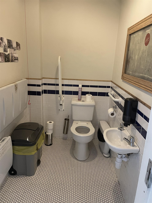 Image of an accessible toilet