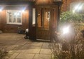 Image of a small wooden doorway