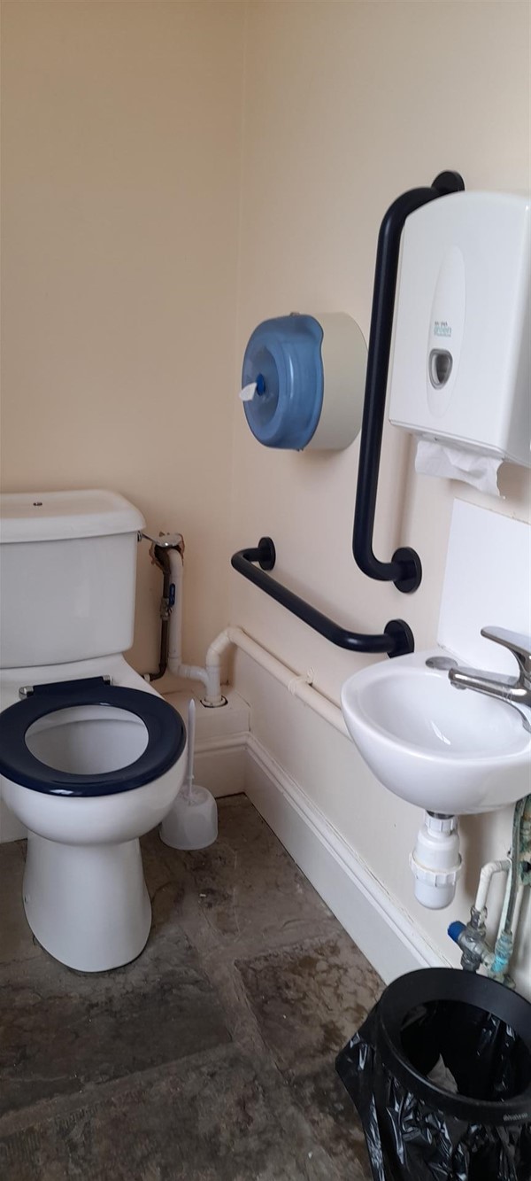 Image of an accessible toilet