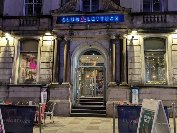 Image of the stairs at the front entrance