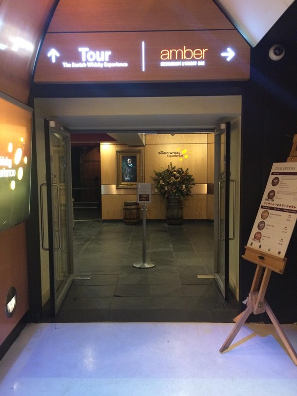 Picture of Scotch Whisky Experience - Entrance to the barrel ride queueing area.