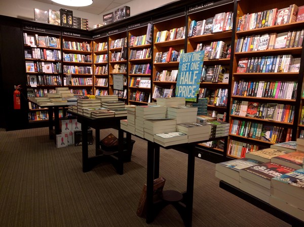 Picture of Waterstone's Clapham Junction - Half price sale