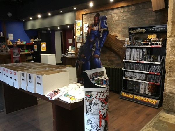 more comics and games to purchase