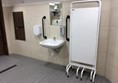 Changing Places. It was nice to put a screen up in from of the door to give use extra privacy.