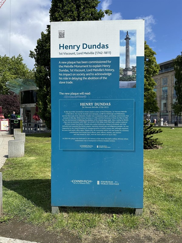 Image of information board