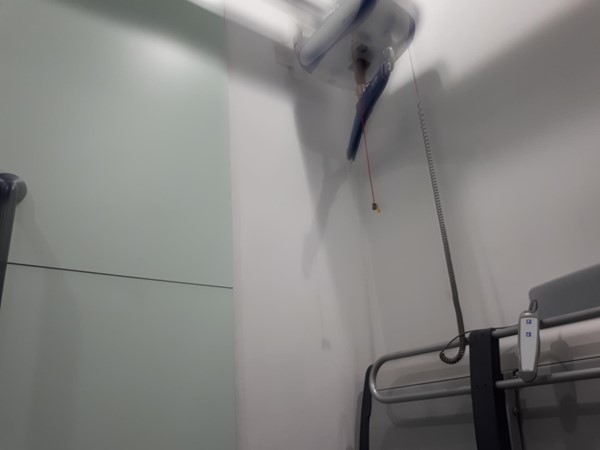 Great to see the hoist controls low down so someone who wants to be using the hoist independently can do