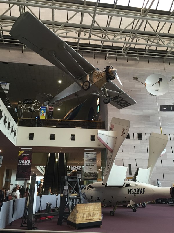 Just one of the amazing planes on display at the Smithsonian