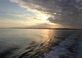 A photo of the sea