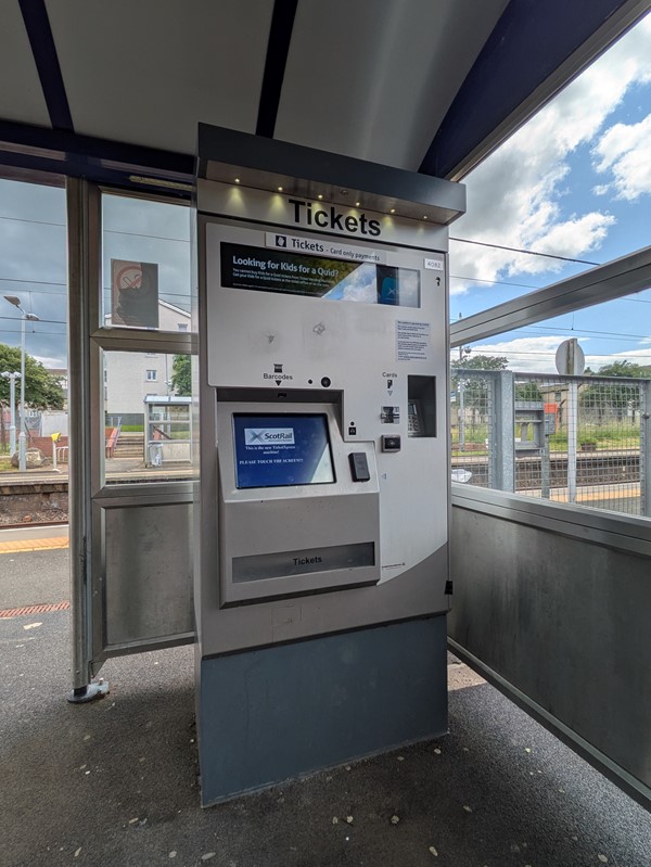 Image of ticket machine