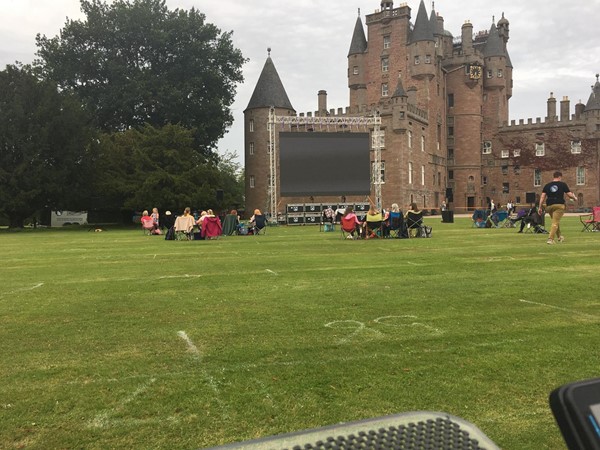 Picture of Glamis Castle - Open air cinema