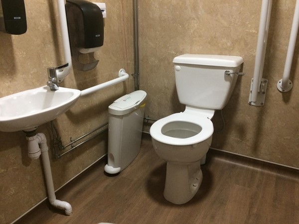 Accessible toilet.