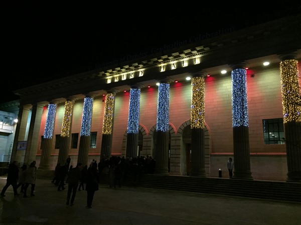 Picture of Caird Hall - Theatre at night