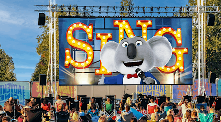 Adventure Cinema at Stansted Park: Sing 