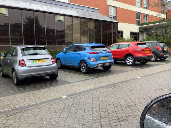 however, if you were lucky enough to find one of the four disabled bays by the front entrance
