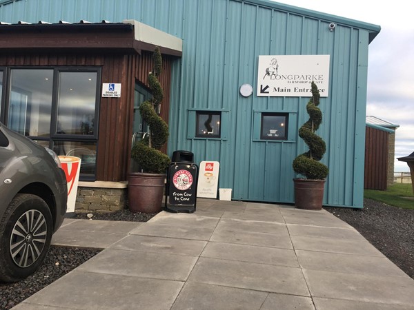 Entrance to venue.