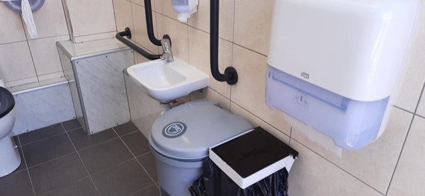 Picture of the accessible toilet