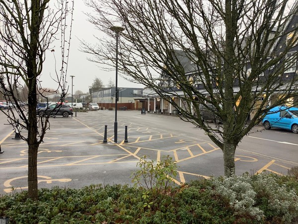 Picture of the carpark