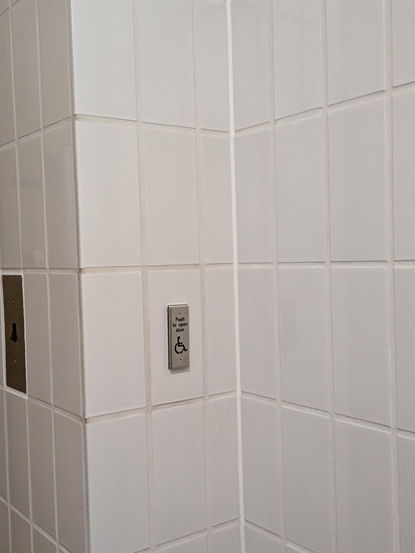 Image of door activation button