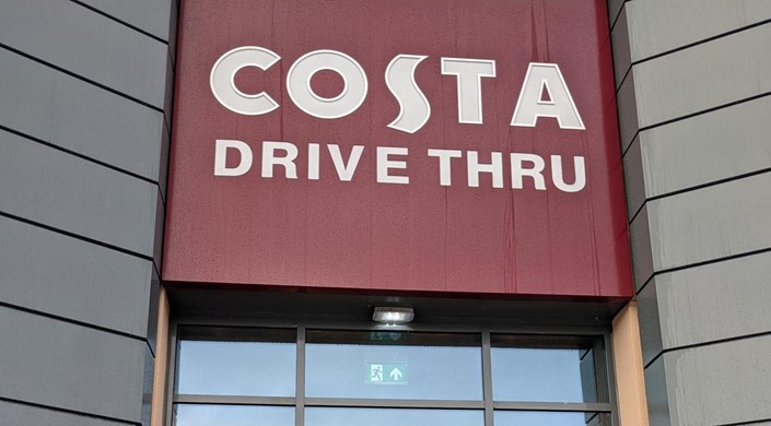 Costa Coffee Drive Thru