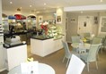 Cafe interior.