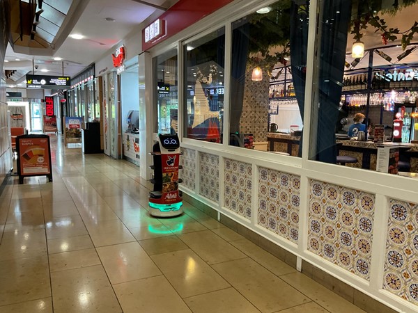 Image of inside of shopping mall