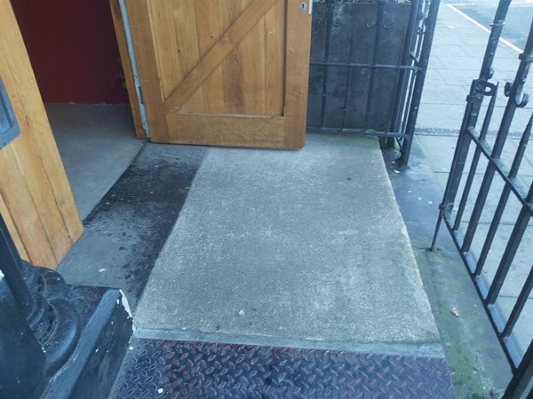Image of the bottom of a door