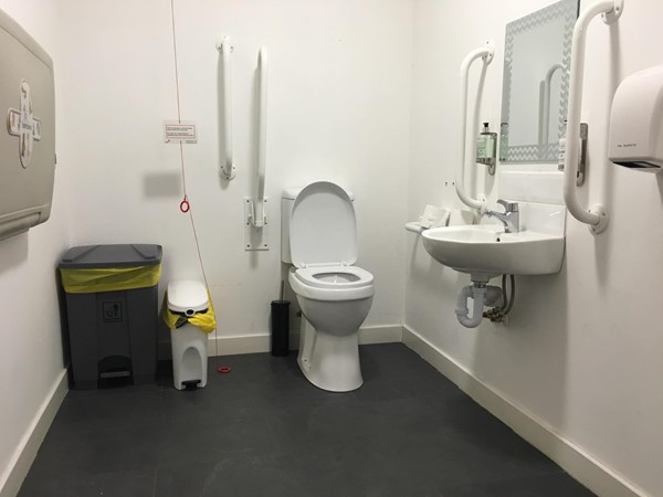 Accessible toilet.