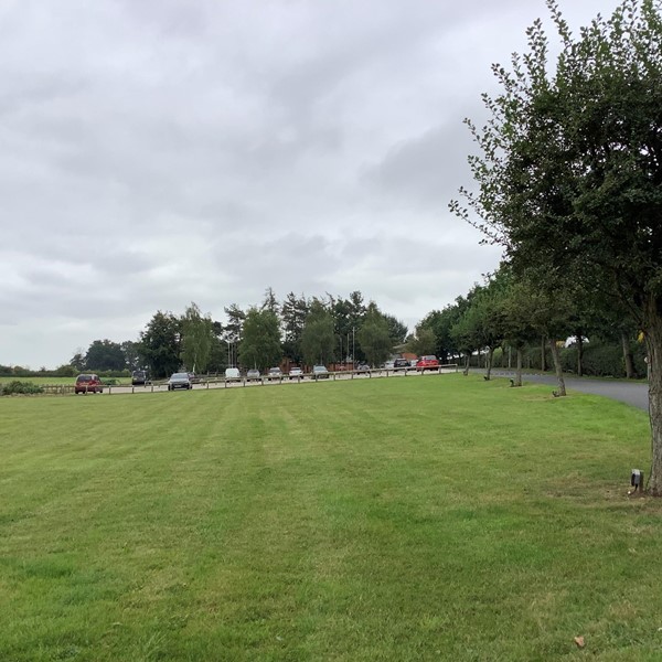 Photo 1, a lovely driveway to reach the shopping village