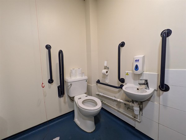 Image of an accessible toilet