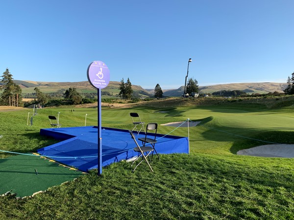 Picture of accessible viewing area