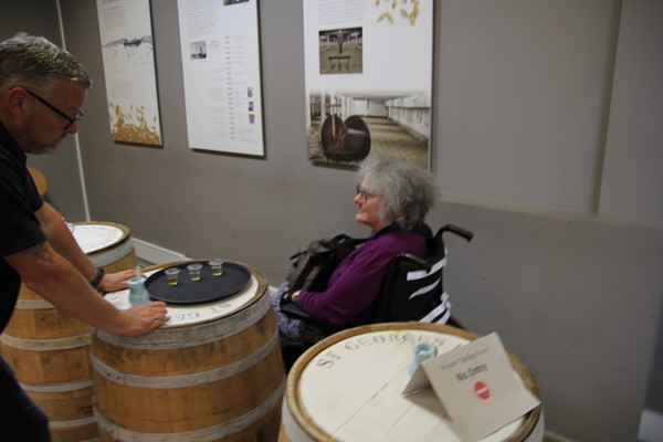 Tasting area