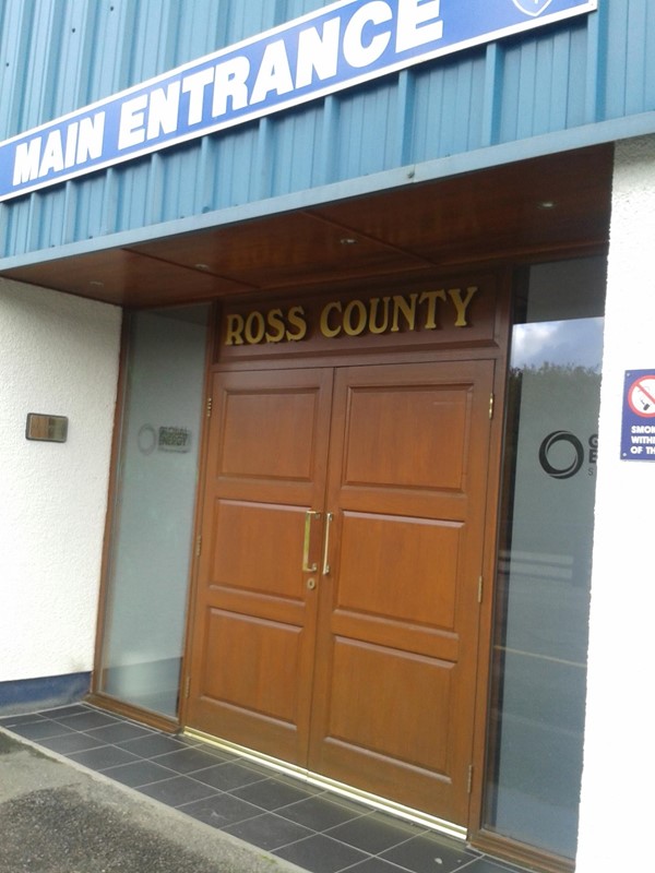 Picture of Ross County FC - Dingwall - Door