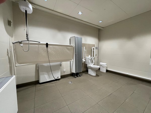 The Changing Places Toilet at Galashiels Interchange