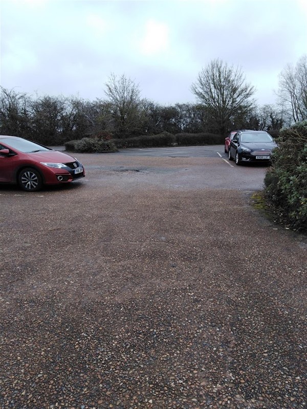 The car park