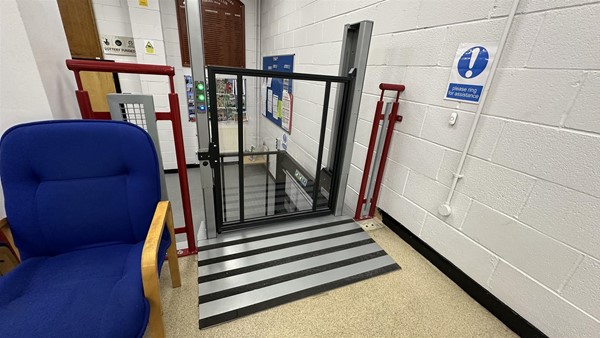 Image of a chair lift