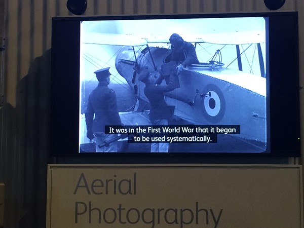 Photo of captions on one of the videos.