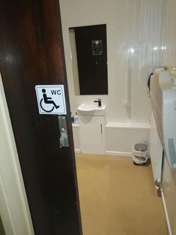 Picture of Cucina's accessible toilet