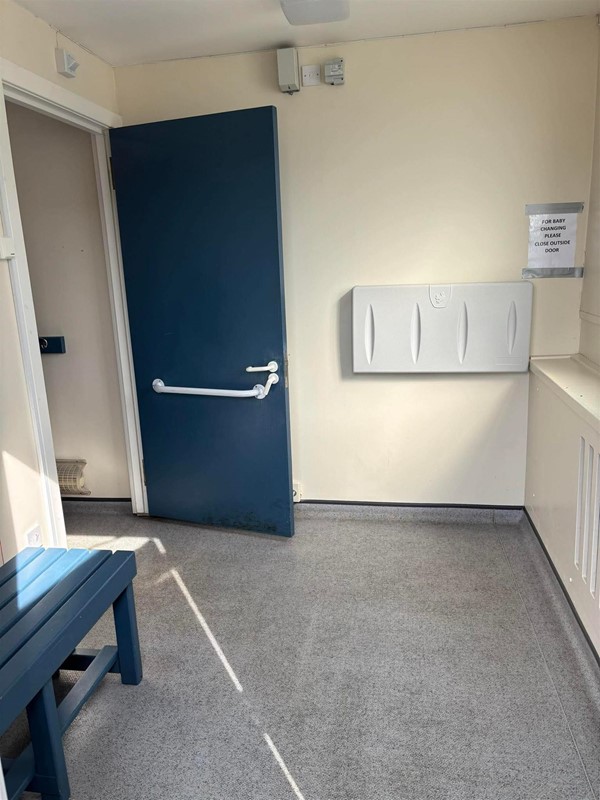 Image of an accessible toilet