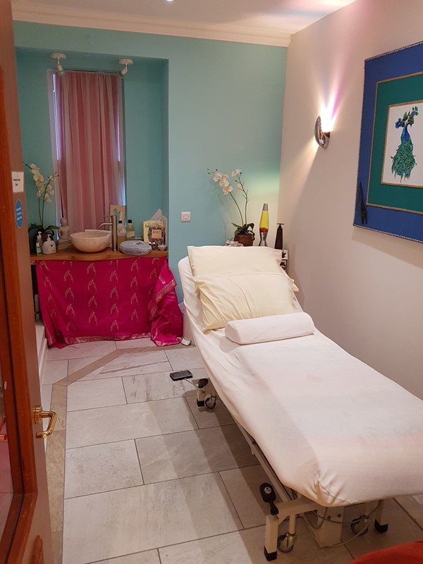 One of the therapy rooms